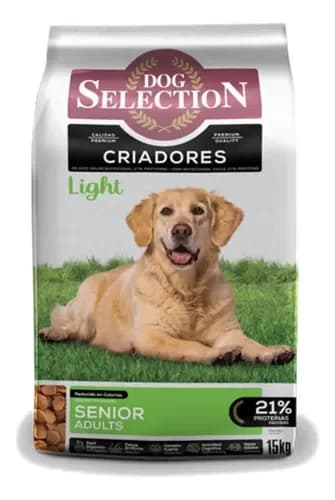 Dog Selection senior/light  X15KG