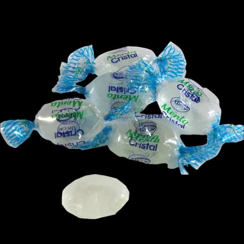Caramelos menta cristal 10 unidades