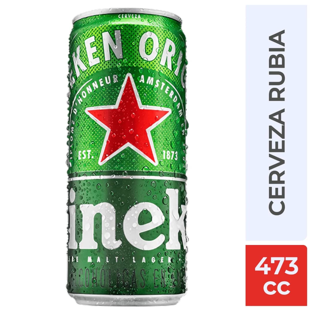 Cerveza Heineken Original 473ml