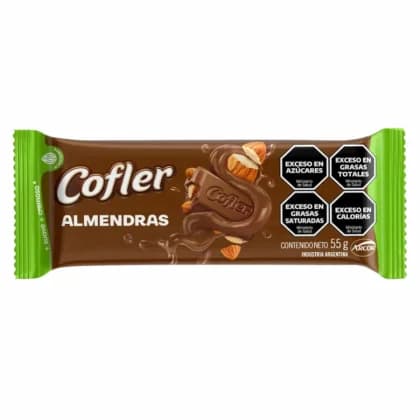 Chocolate Cofler de Leche con Almendras 55g