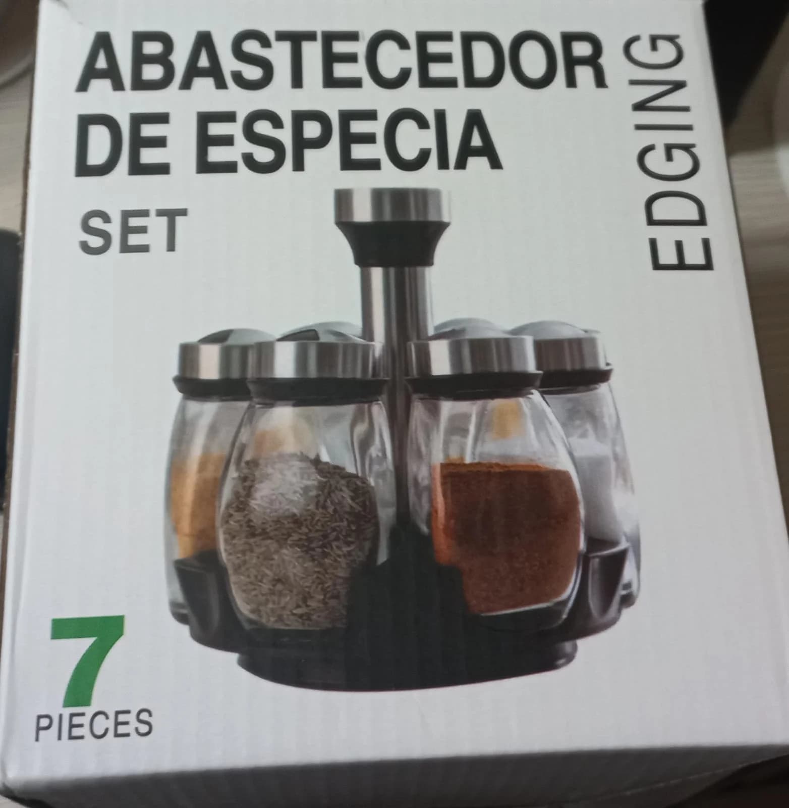 SET ESPECIERO X7PCS REDONDO (611)
