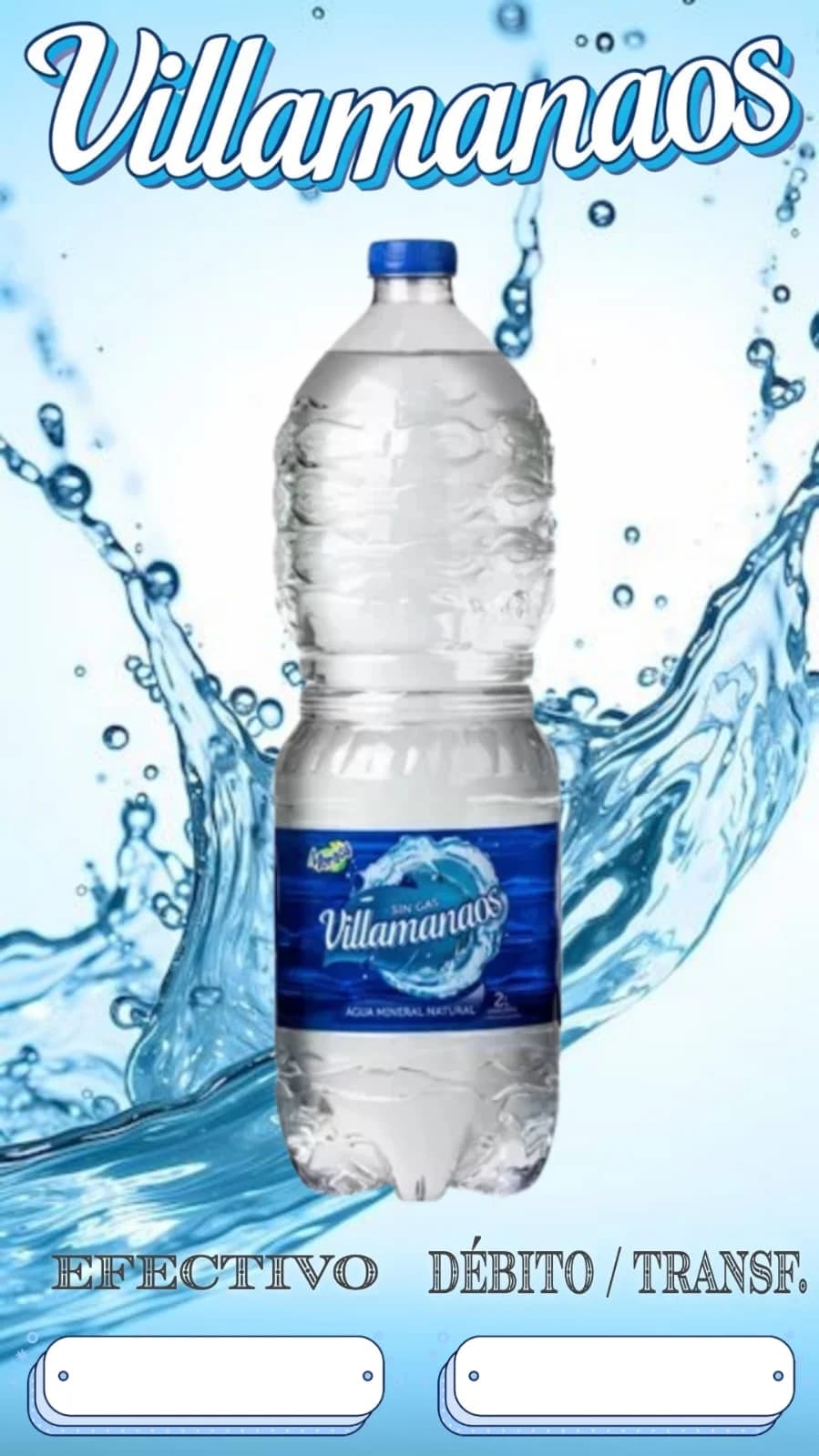 AGUA VILLA MANAOS 2L - PACK x6