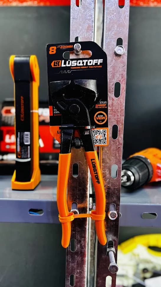 Tenaza corta ceramicos 8" Lusqtoff