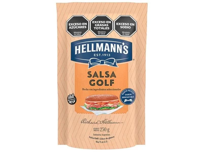 Salsa Golf Hellmanns 250g