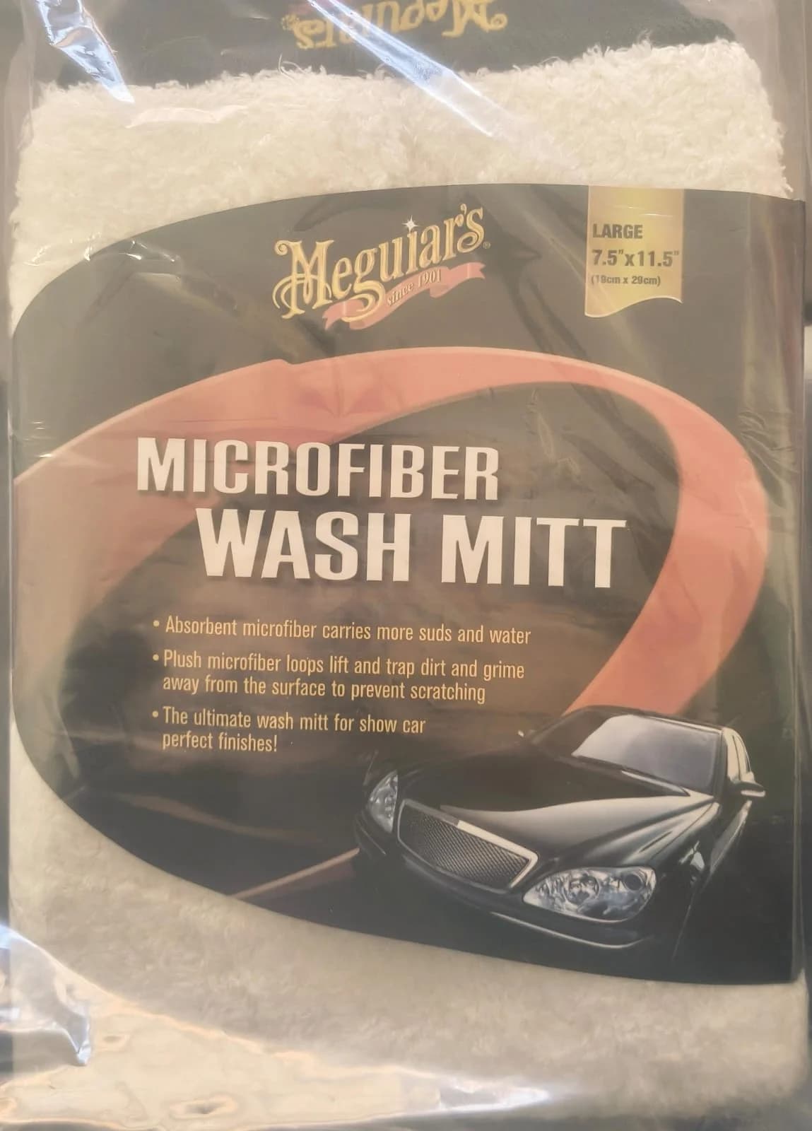 MICROFIBER WASH MITT