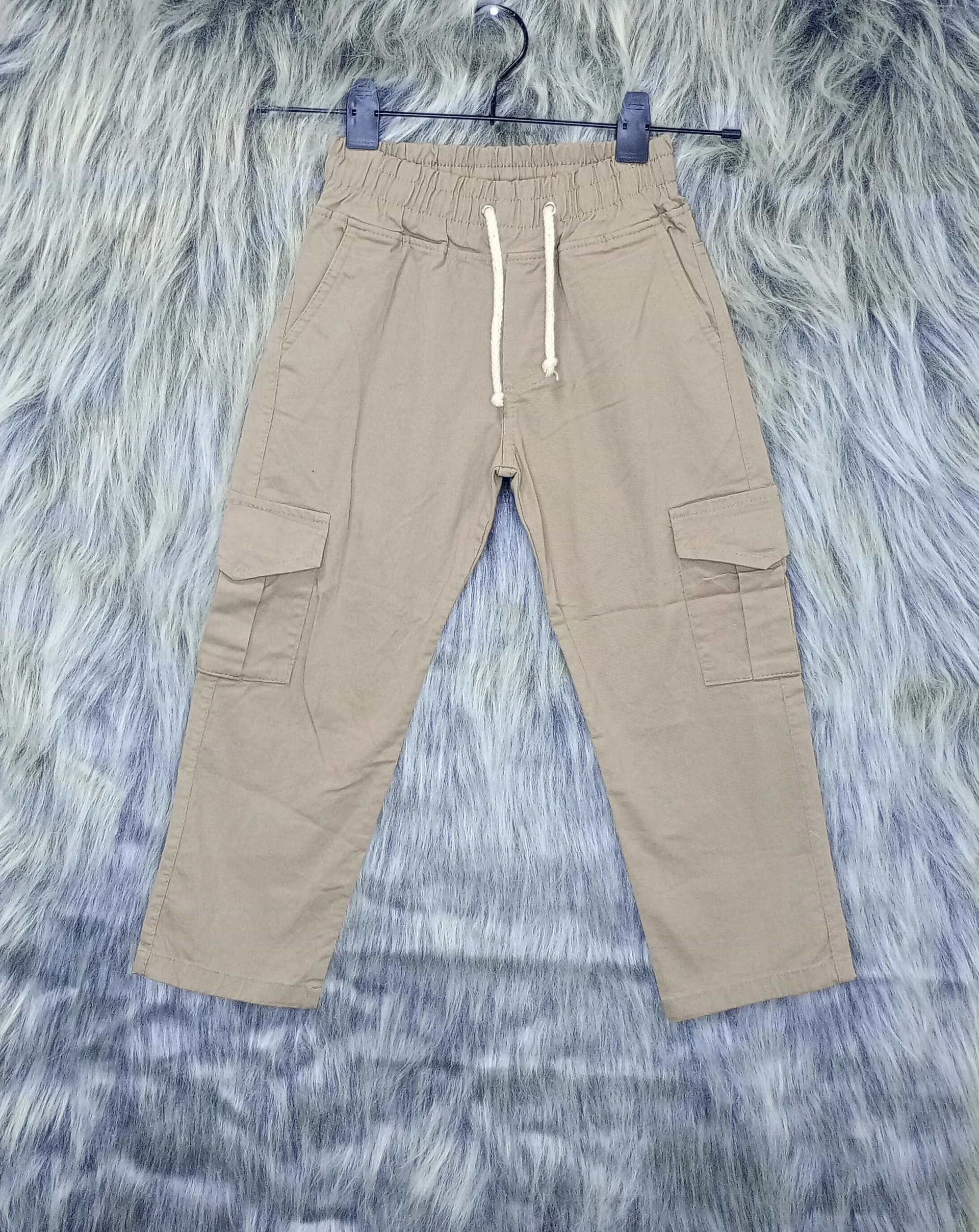 PANTALON CARGO GABARDINA