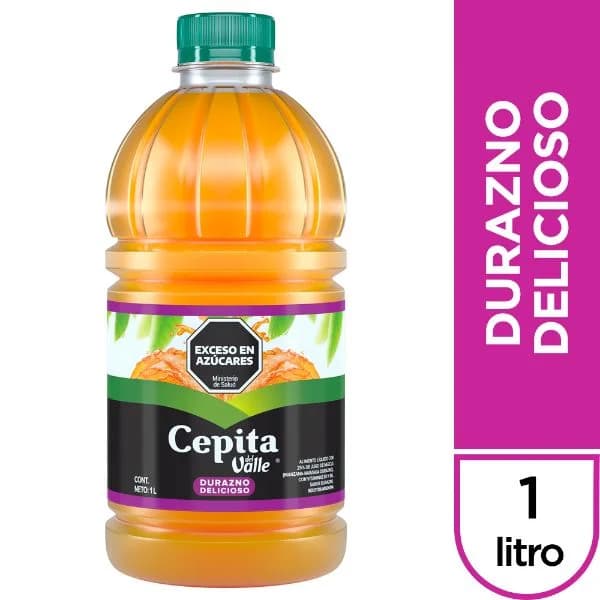 Jugo Cepita Durazno Delicioso1L