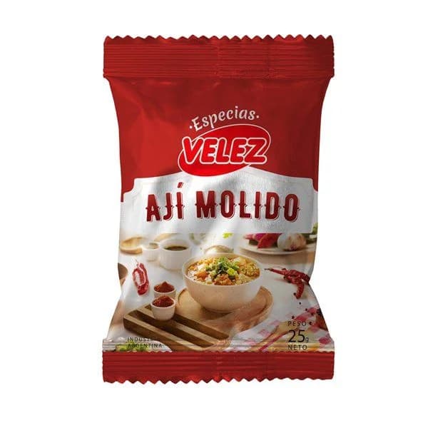 Condimento Aji Molido Velez 25G