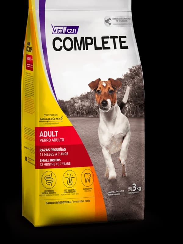 VITAL CAN COMPLETE PERRO ADULTO RAZA PEQUEÑA 7,5 KG