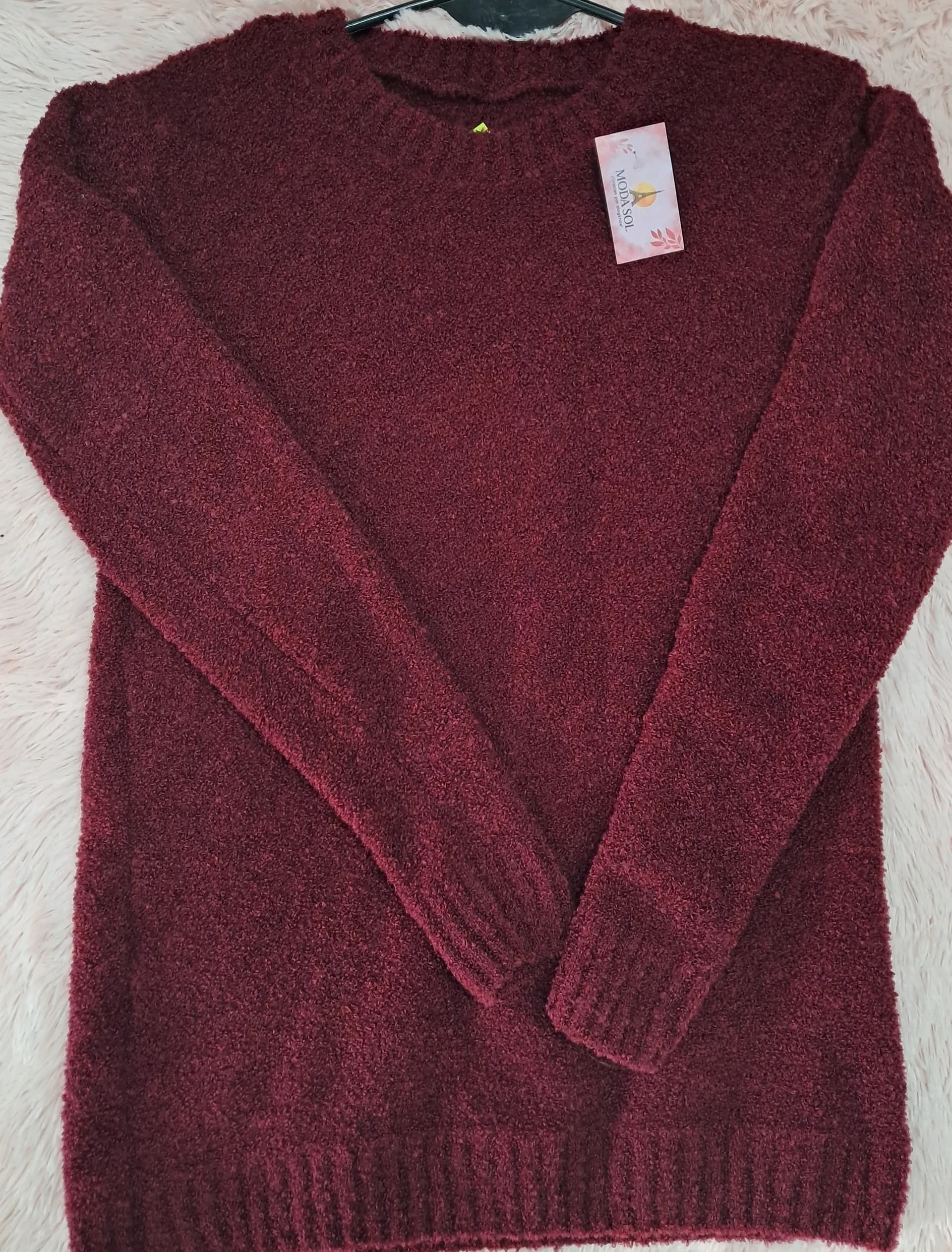SWEATERS BUCLE MUJER