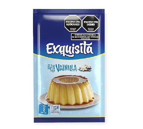 Flan Vainilla Exquisita 40g