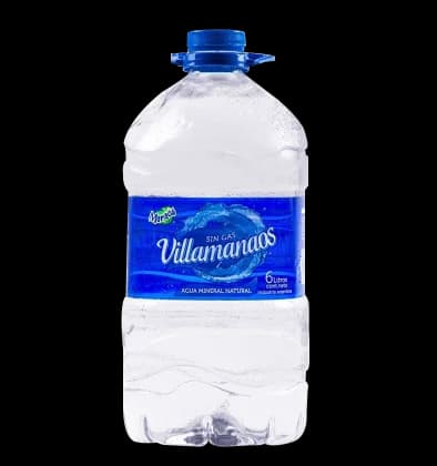 Agua Mineral en bidón 6L Villamanaos