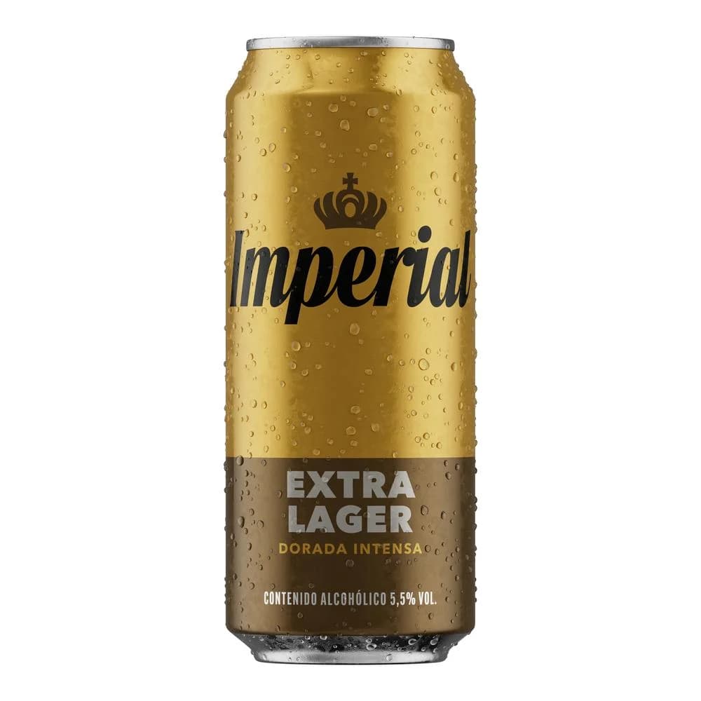 Cerveza Imperial extra Lager Dorada 473ml