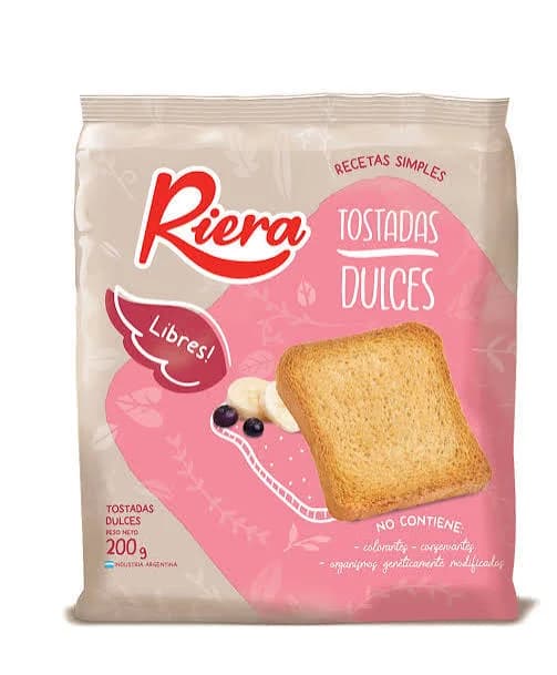 RIERA TOSTADAS DULCES