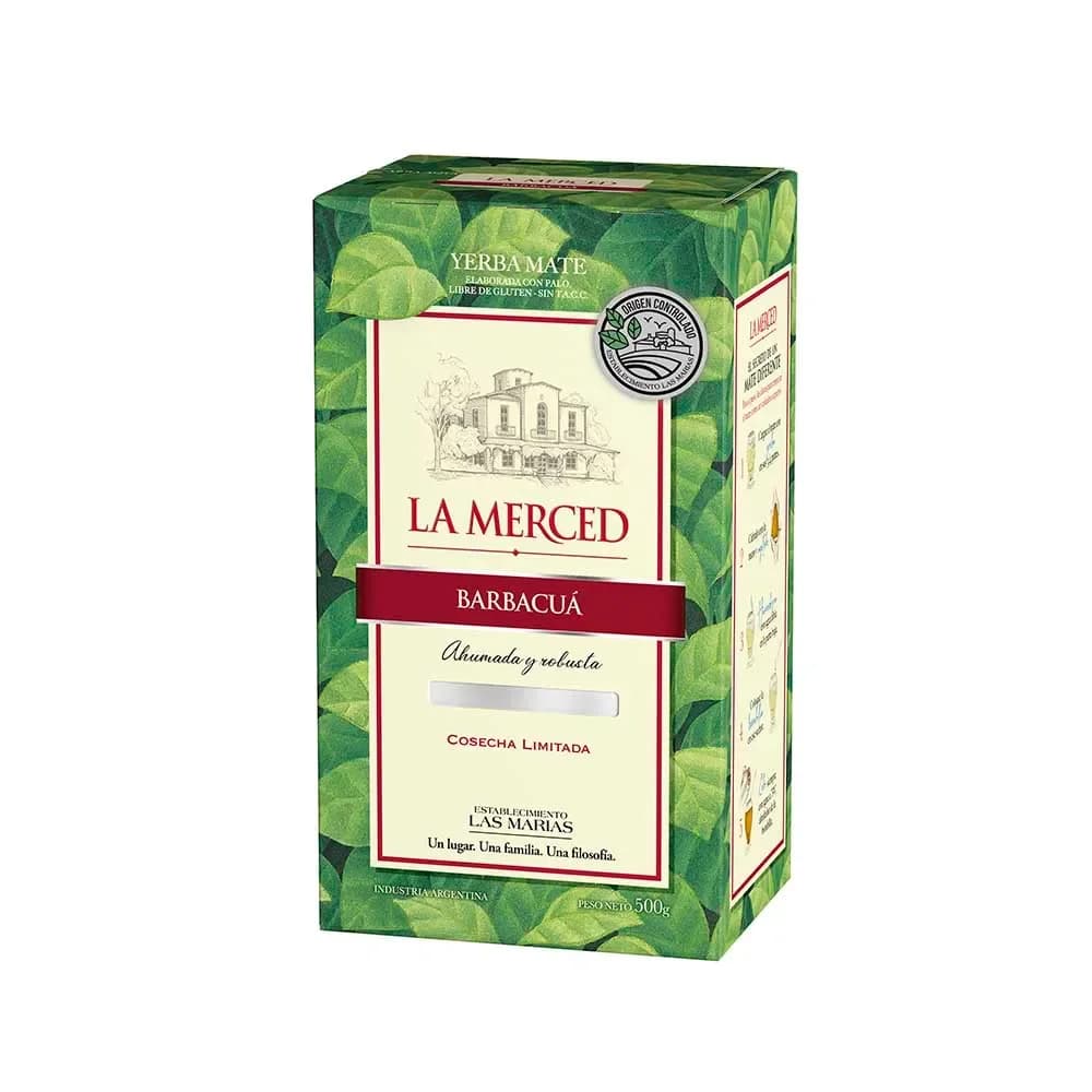 Yerba mate La Merced Barbacua 500g