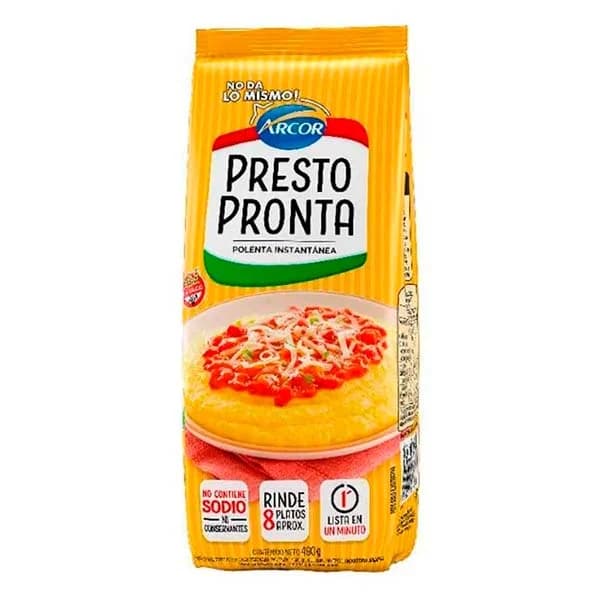 Polenta Presto Pronta 490g