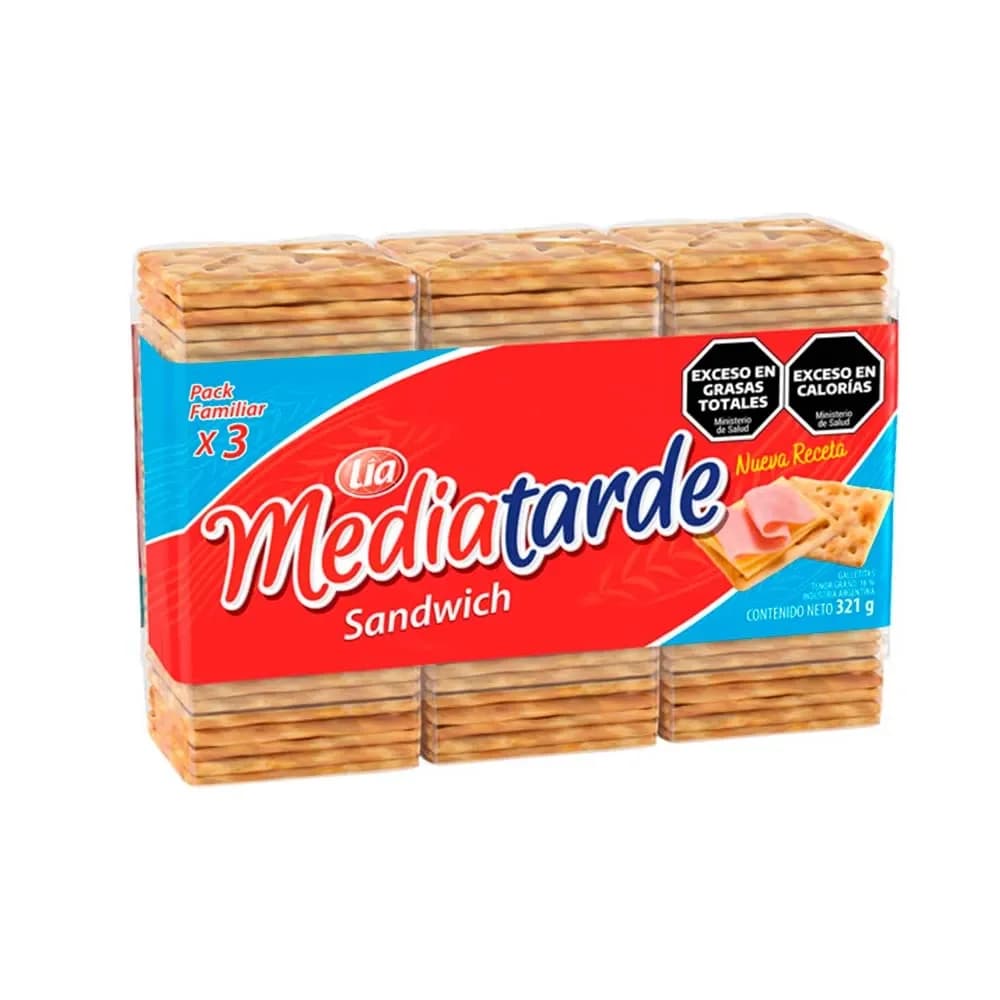 Galletas Mediatarde Sandwicheras x3
