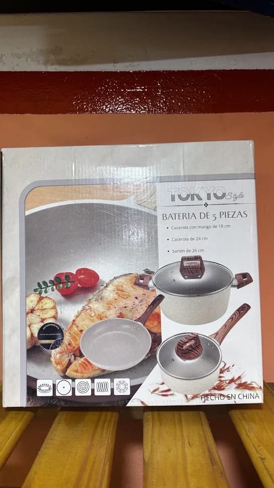 Bateria de cocina Tokyo beige