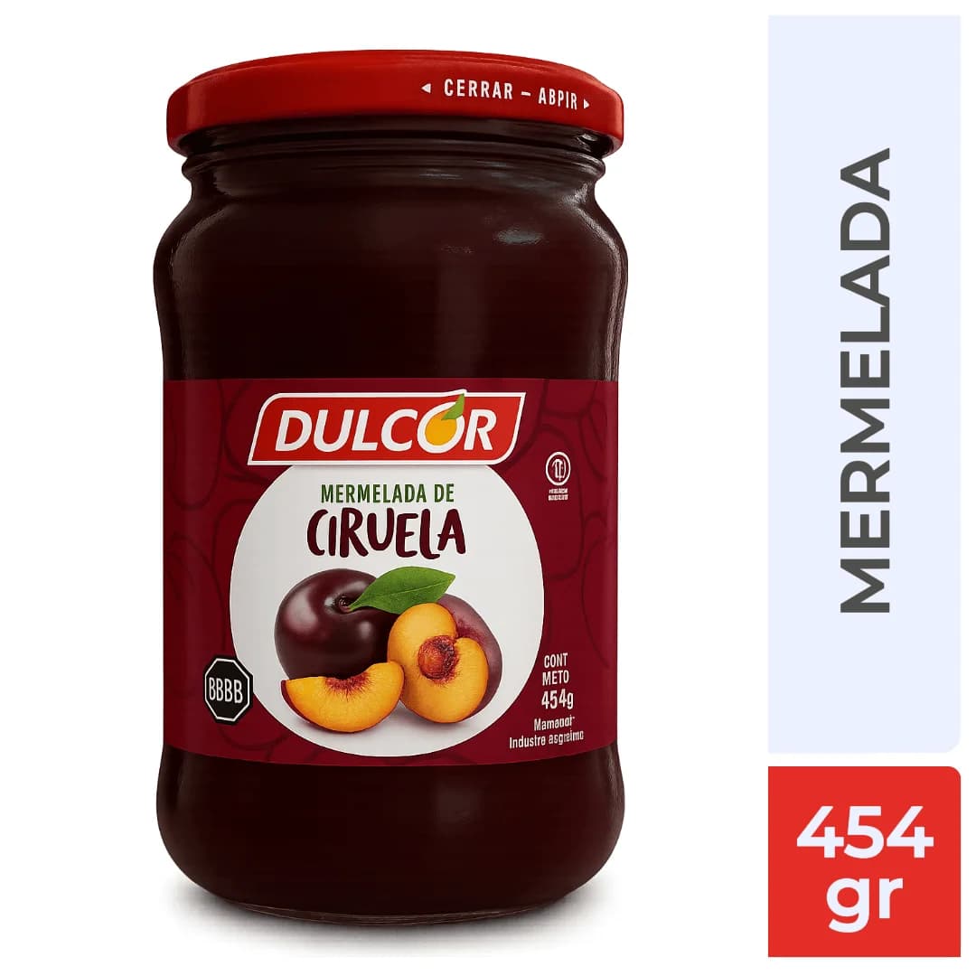 Mermelada de Ciruela Dulcor 454g