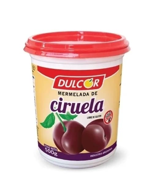 Mermelada Ciruelas Dulcor 500g