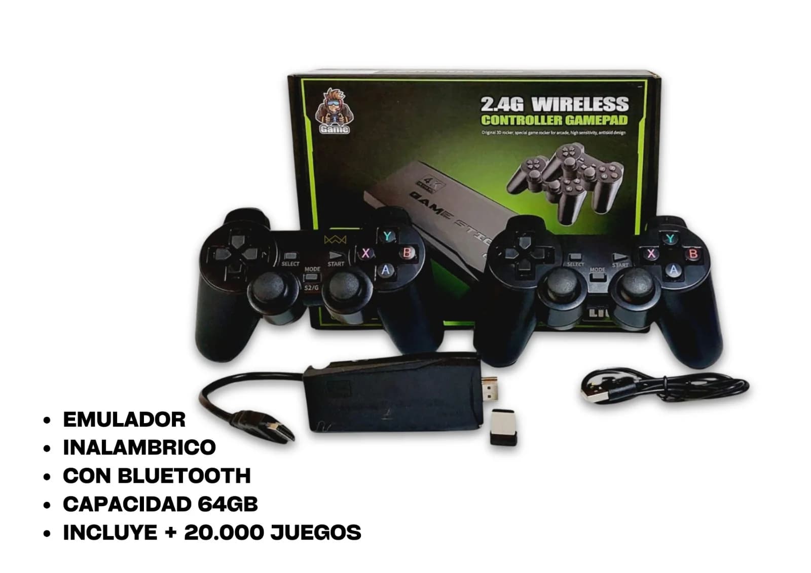 CONSOLA GAME 4K ULTRA HD GAME STICK