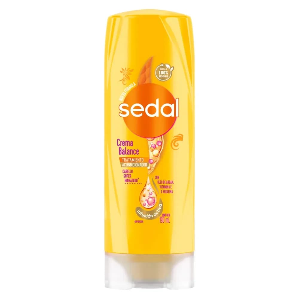 Acondicionador Sedal Crema Balance 190ml