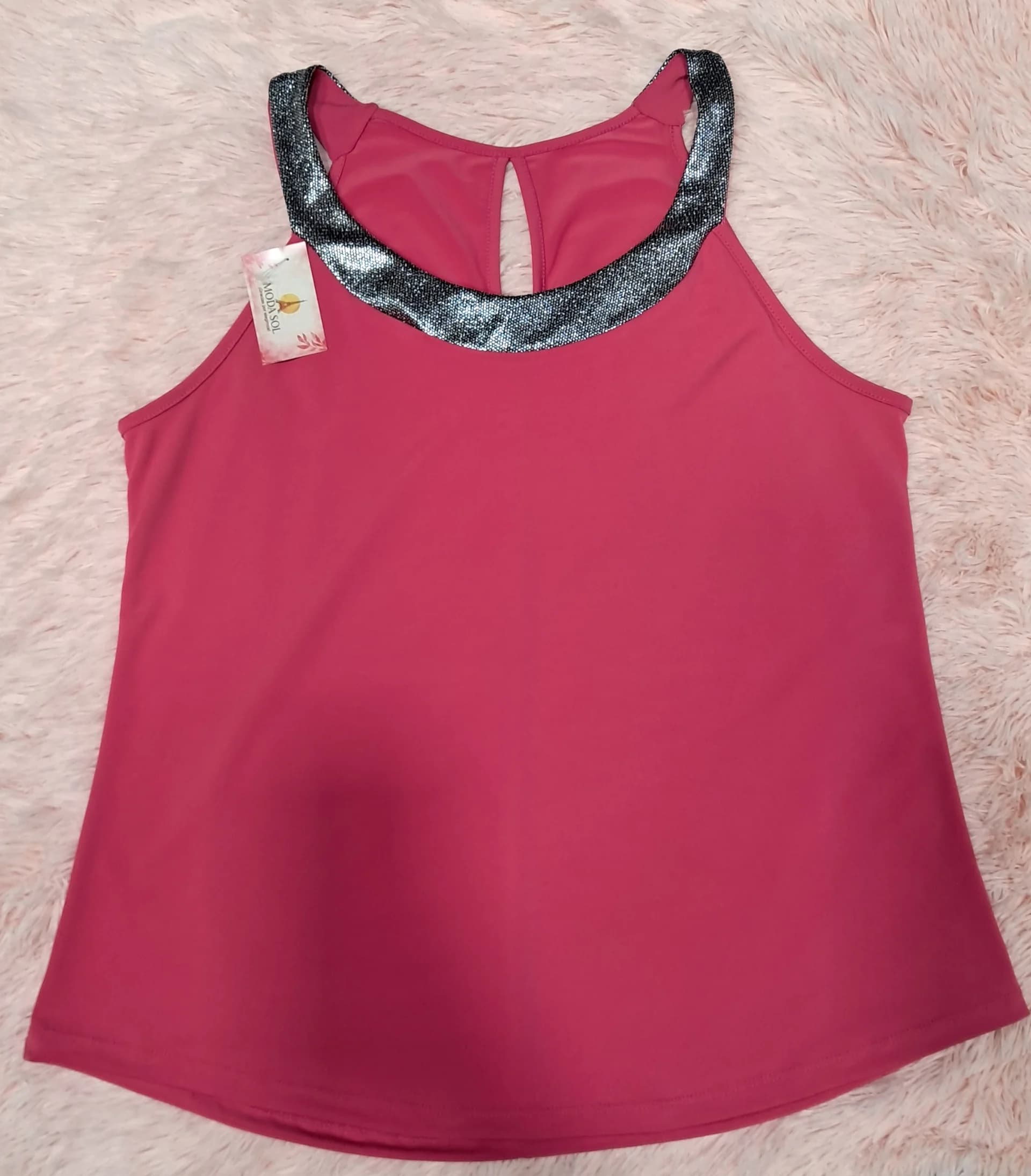 MUSCULOSA CUELLO REDONDO DE MUJER