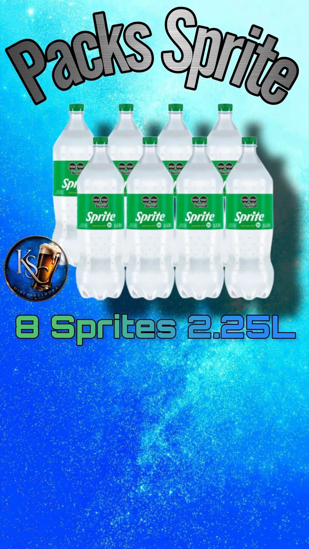 SPRITE 2 25L - PACK x8