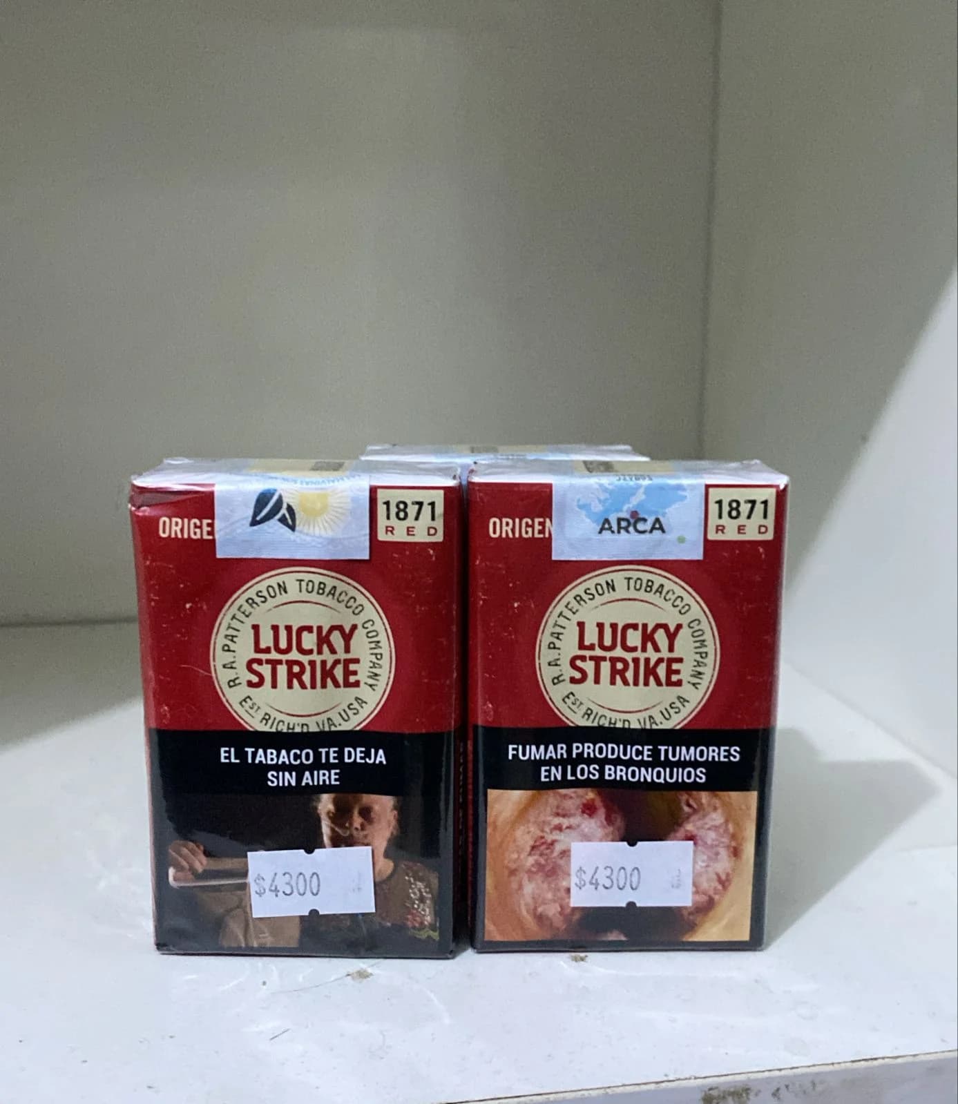 CIGARRILLO LUCKY STRIKE RED COMUN x20