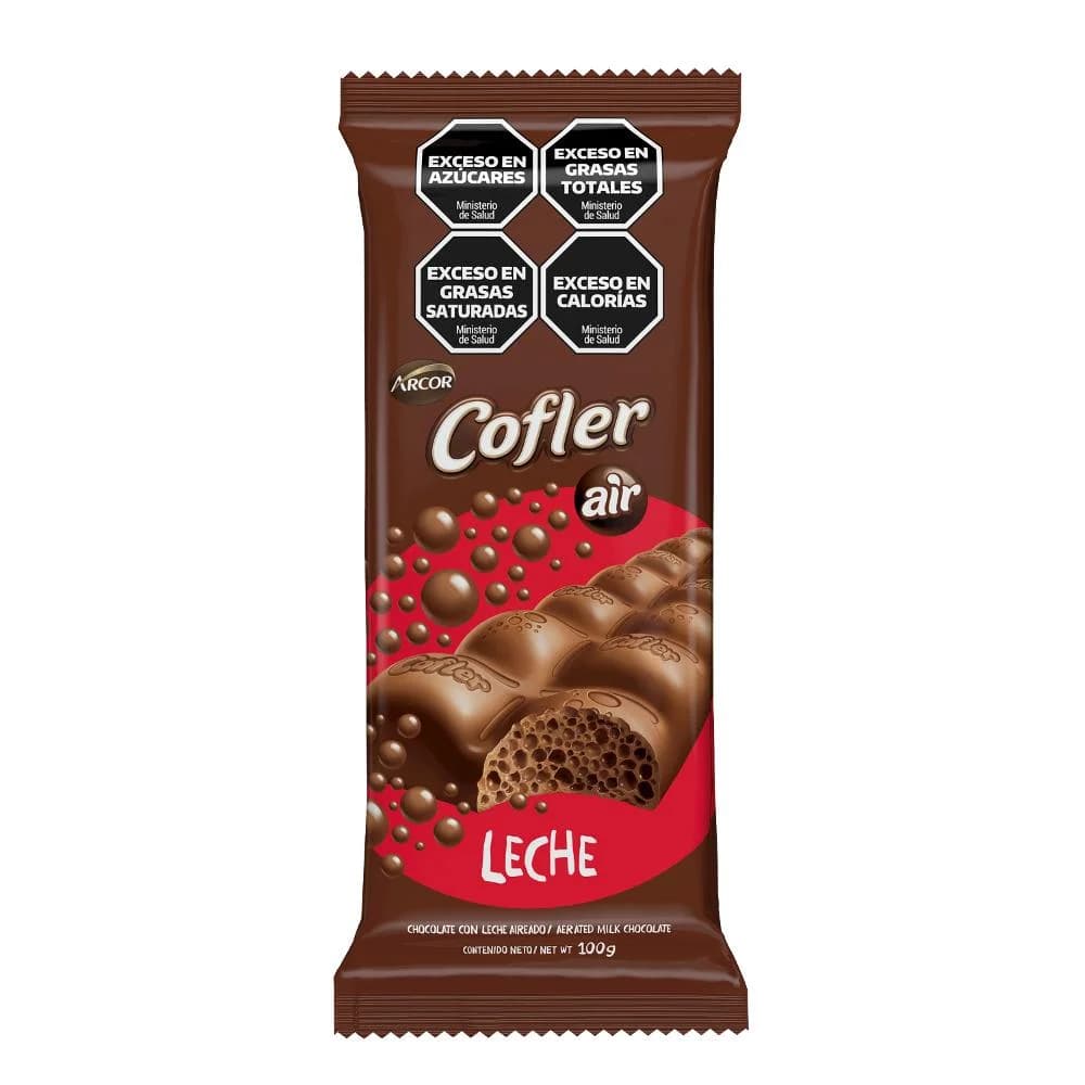 Chocolate Cofler Aireado leche