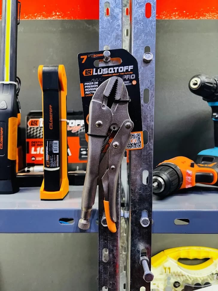 Pinza perro recta 7" Lusqtoff