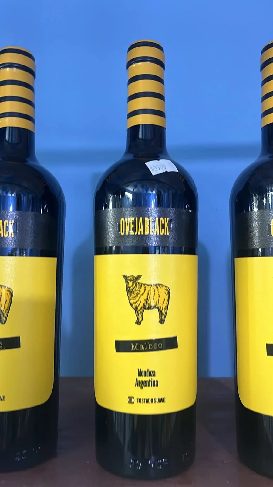 VINO OVEJA BLACK MALBEC