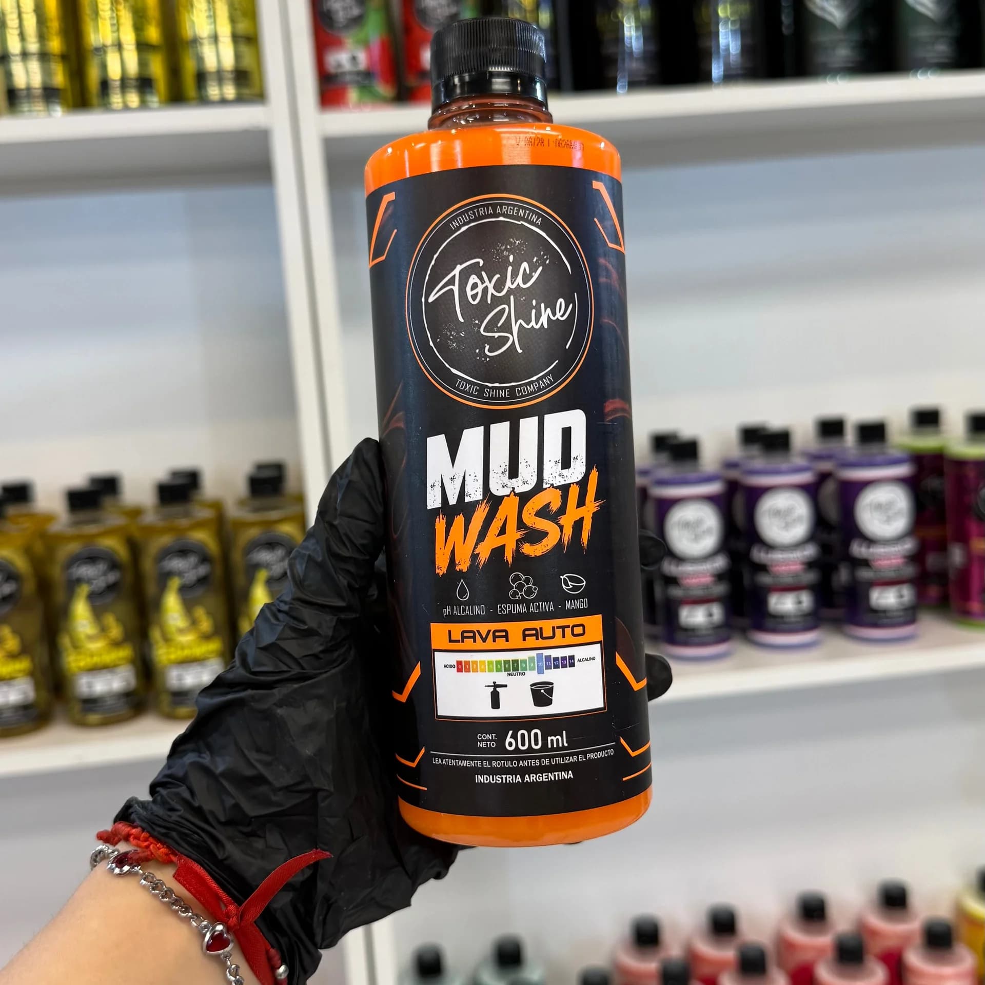 MUD WASH TOXIC SHINE X600ML