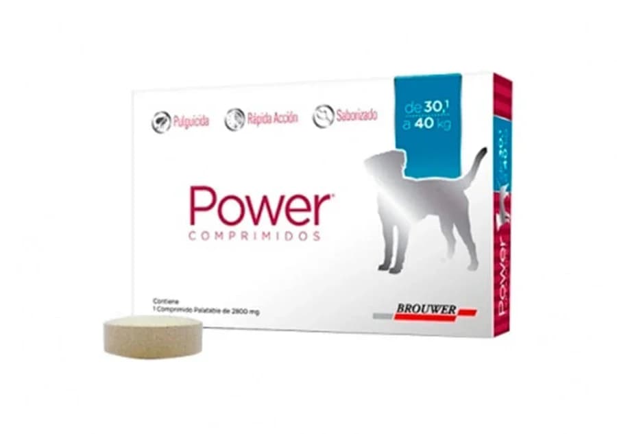 COMPRIMIDO POWER PULGAS 30-40KG