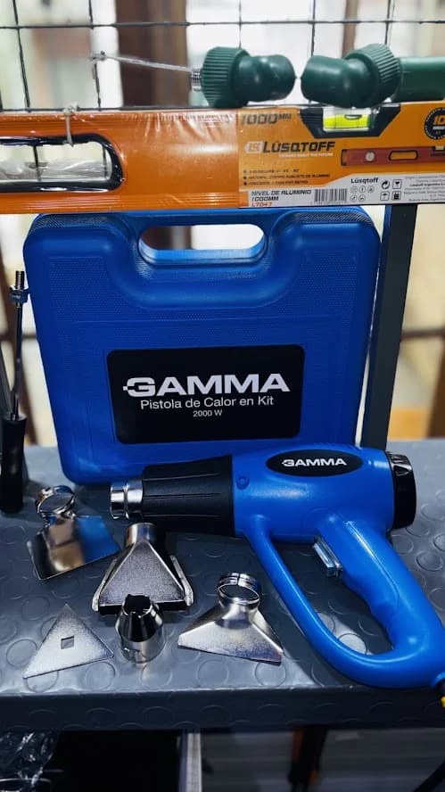 Kit pistola de calor 2000w Gamma