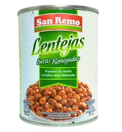 Lentejas Secas San Remo 300g