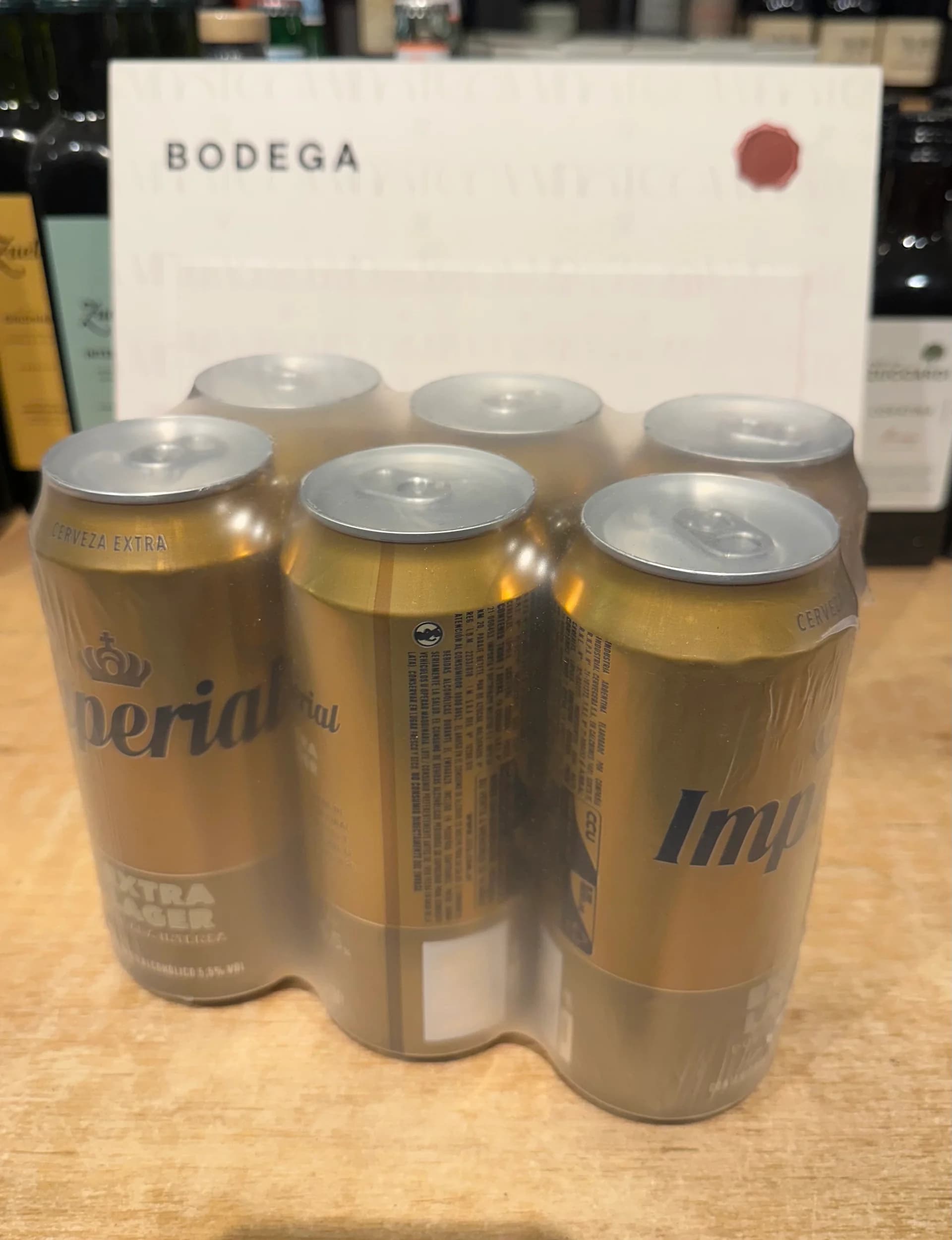 Imperial Lager 473 cc X 6 Unidades