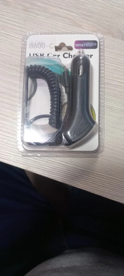 CARGADOR PARA AUTO TIPO C