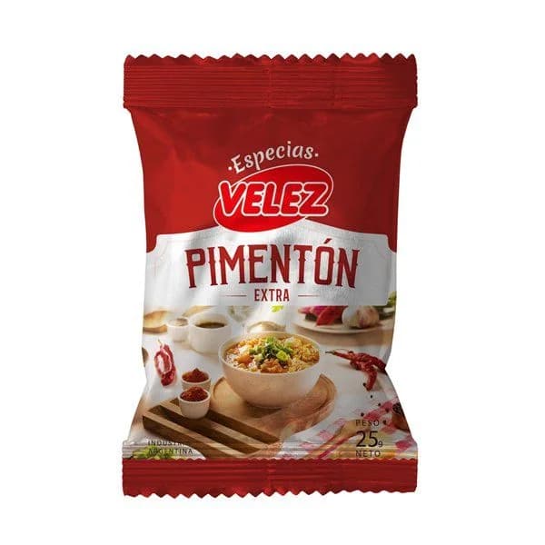 Condimento Pimenton Velez 25g