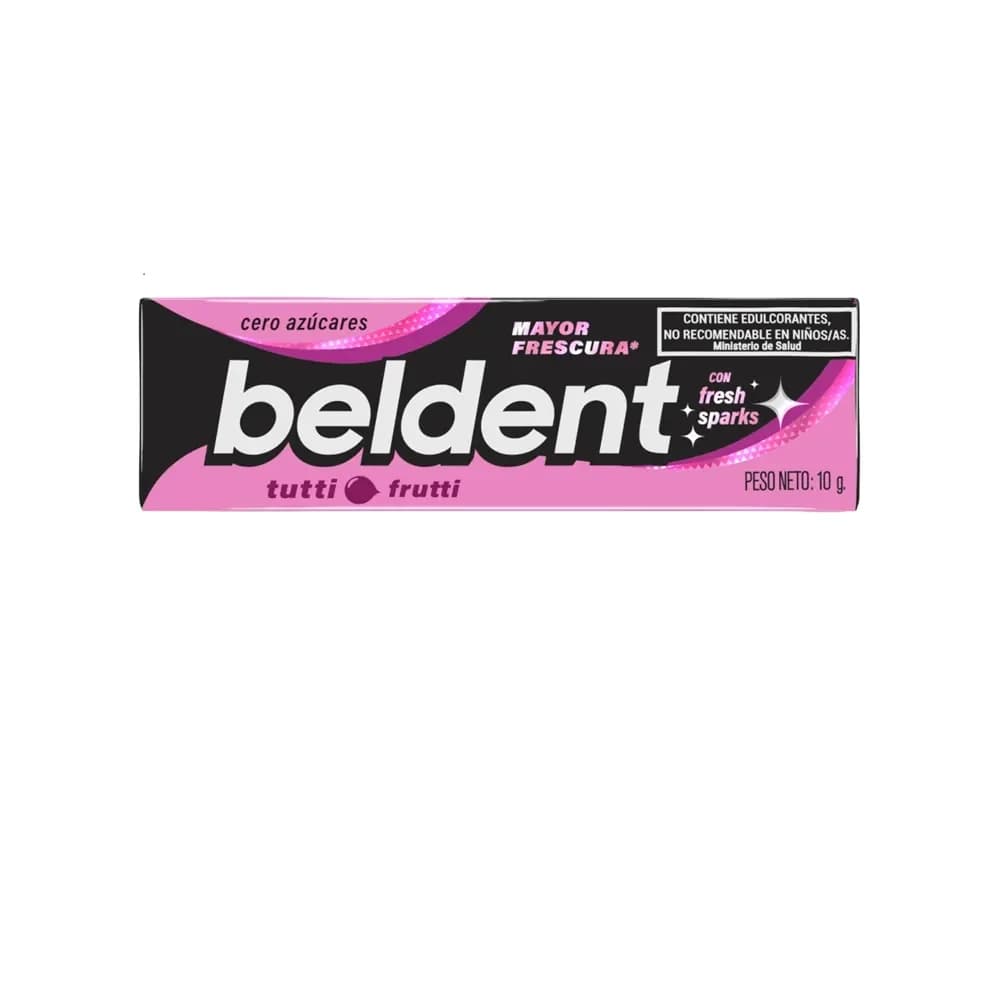 Chicle Beldent tutti frutti