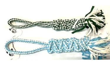 Trenzada con manija blanca