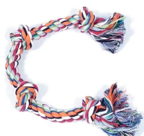Hueso de soga 4 nudos 45 cms