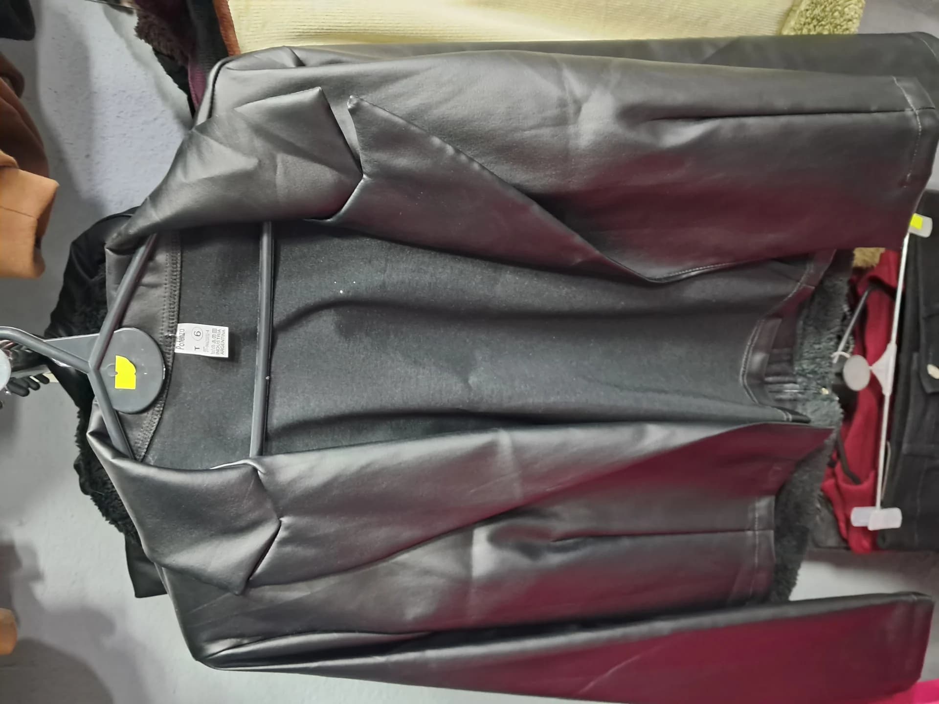 CHAQUETA ECO CUERO POTENZA