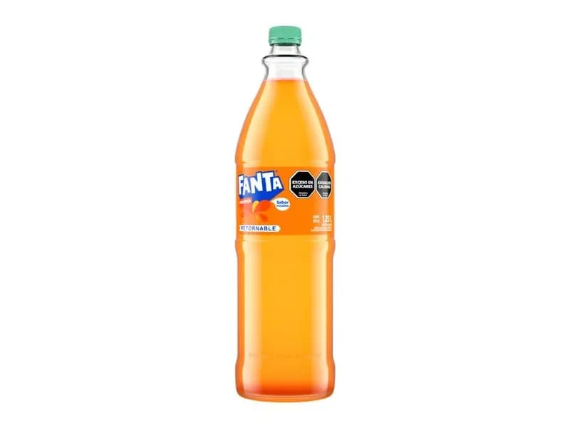 Fanta de Vidrio 1,25L