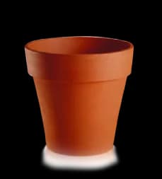 MACETA COMUN BARRO BLUM N16.