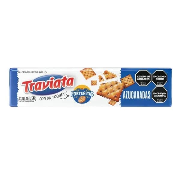 Galletitas Traviata porteñitas azucaradas 96g