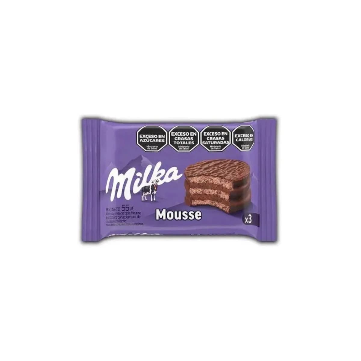 Alfajor Milka Mousse Negro