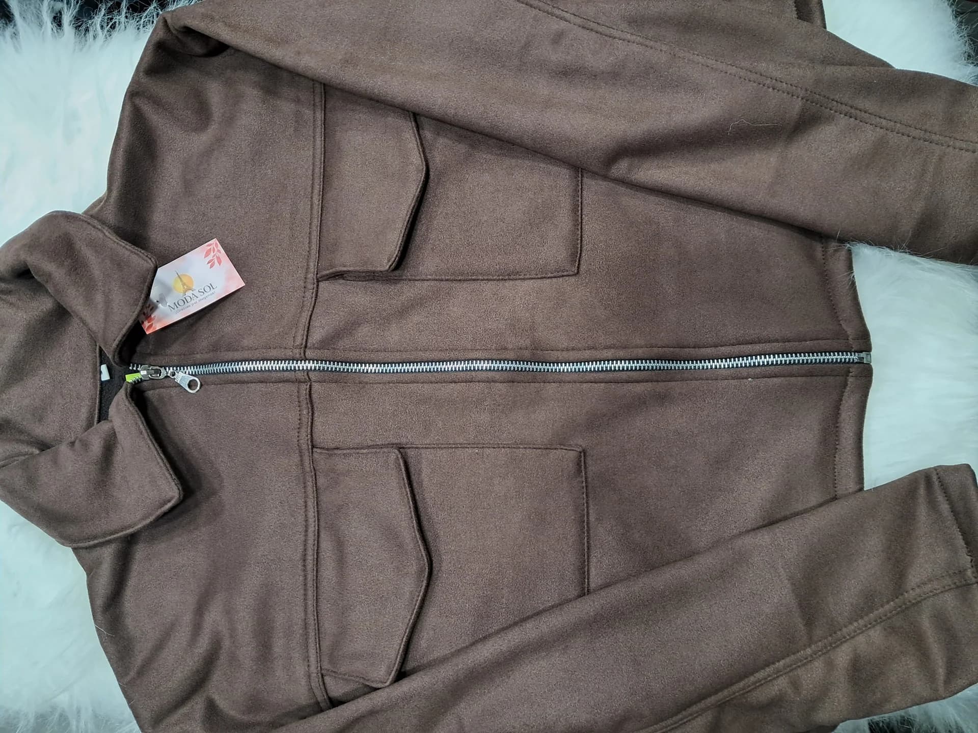 CAMPERA GAMUZADA DE DAMA