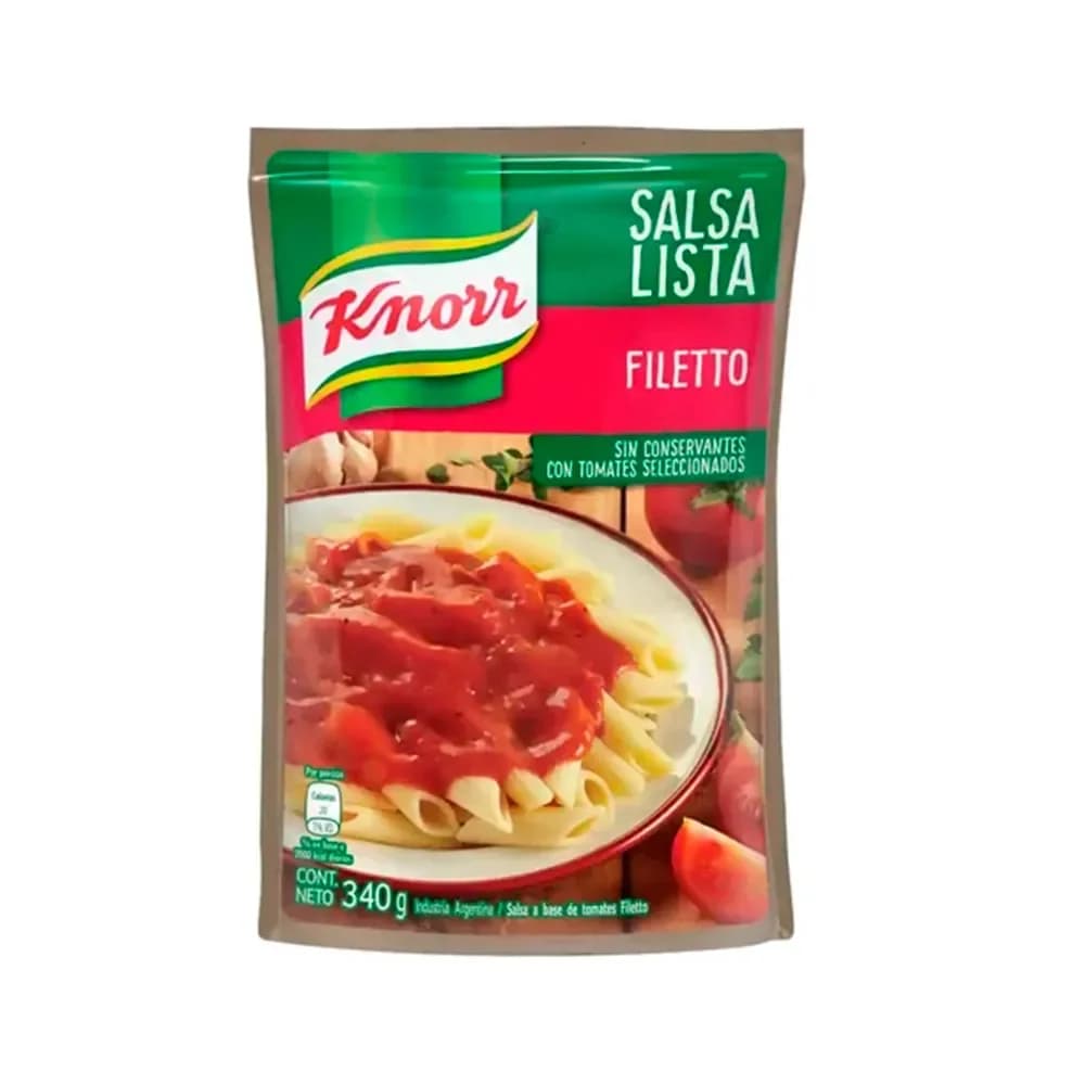 Salsa Lista Knorr Filetto