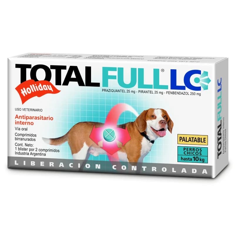 TOTAL FULL PASTILLA 10KG ANTIPARASITARIO PERRO